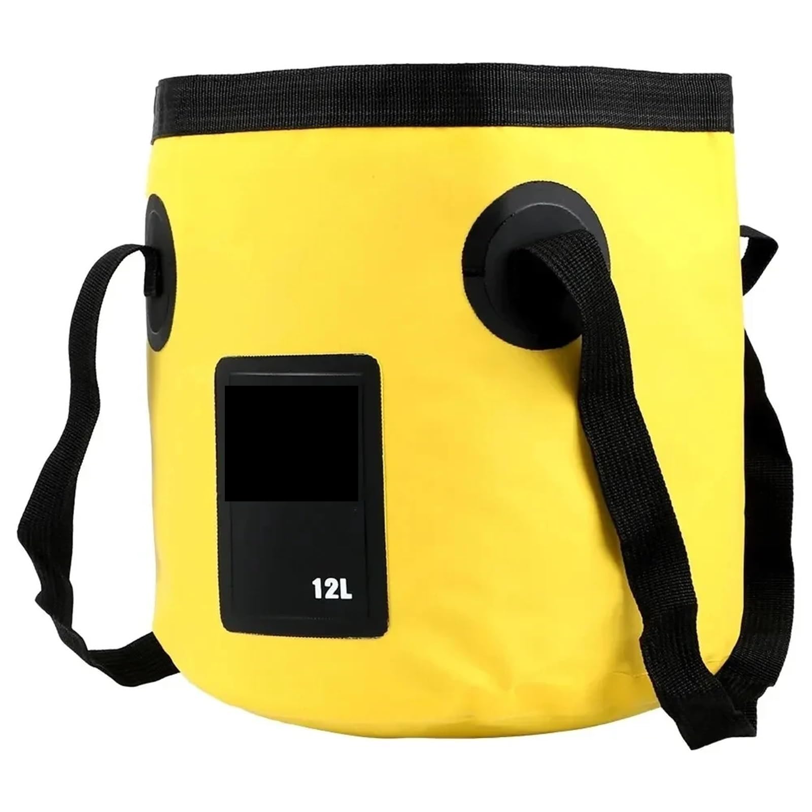 Seau De PêChe Pliable Lot de 2 seaux Pliables 12 L, Portables, for Voyage en Plein air, for l'eau, for évier, Sac Lavage, for Voiture, Multifonction, for Le Camping