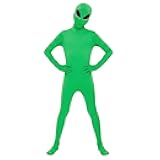 Alien Costume Kids, Green Alien Costumes for Boys, Boys Halloween Costume, Halloween Costumes for Kids