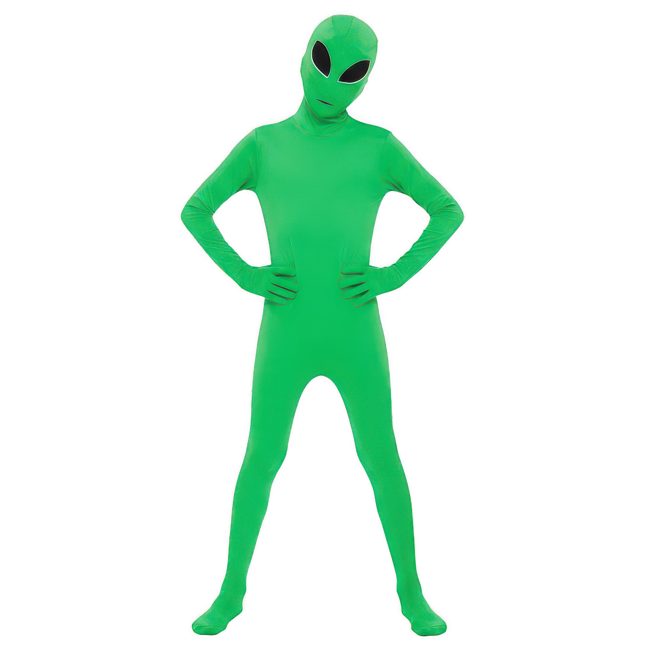 Morphsuits Alien Costume Kids, Green Alien Costumes for Boys, Boys Aliens Costume