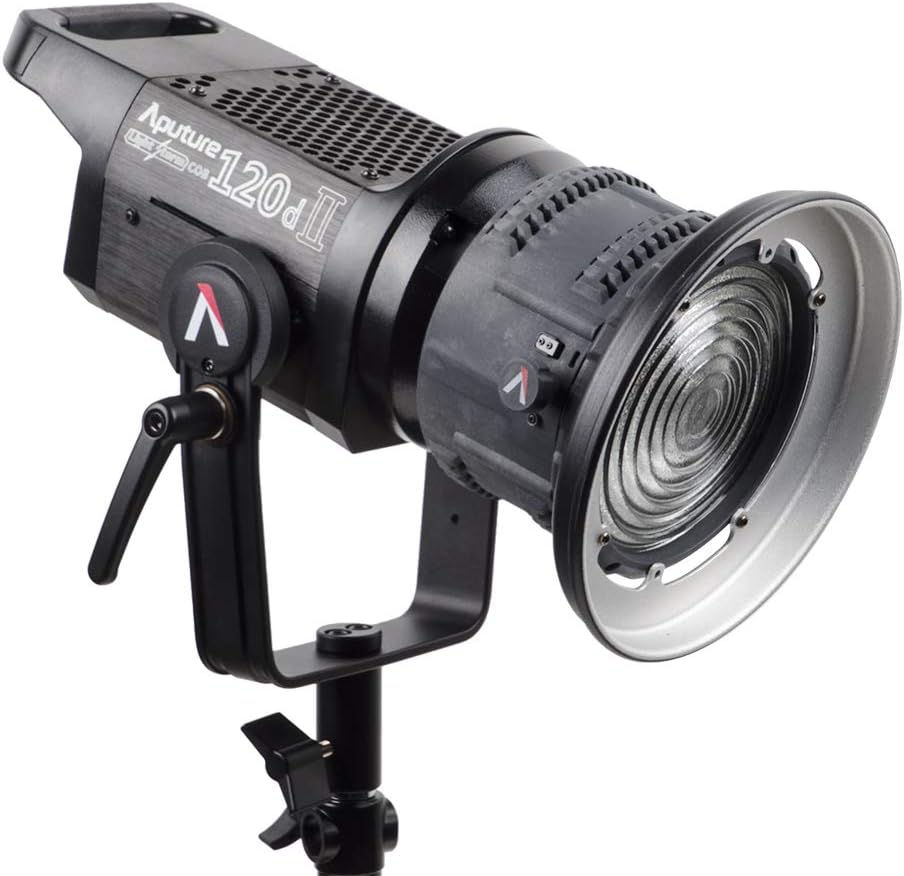 Onе-Dау Sаlе: Uр tо 70% оƒƒ Aputure LS C120D II, Aputure 120d ii, 120D Mark ii 180W LED Continuous Daylight, with 30,000 Lux @ 0.5m, Supports DMX , 2.4G Remote, 5 Pre-Programmed Lighting Effects On-Camera Photographic Lighting