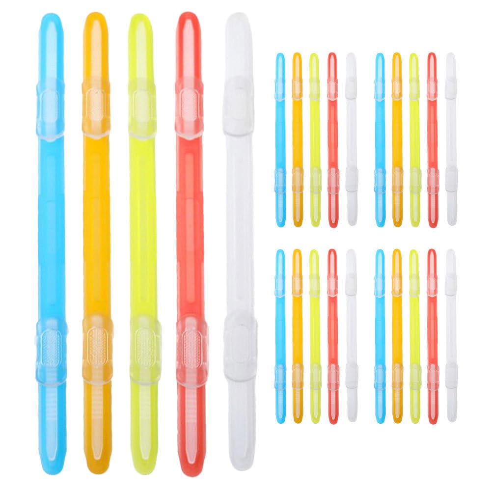 Pince Document Sixfolo Lot De 80 Pinces à Documents 19mm - 4 Couleurs - Acier Manganèse - Bureau École Maison Pinces Papier Métalliques