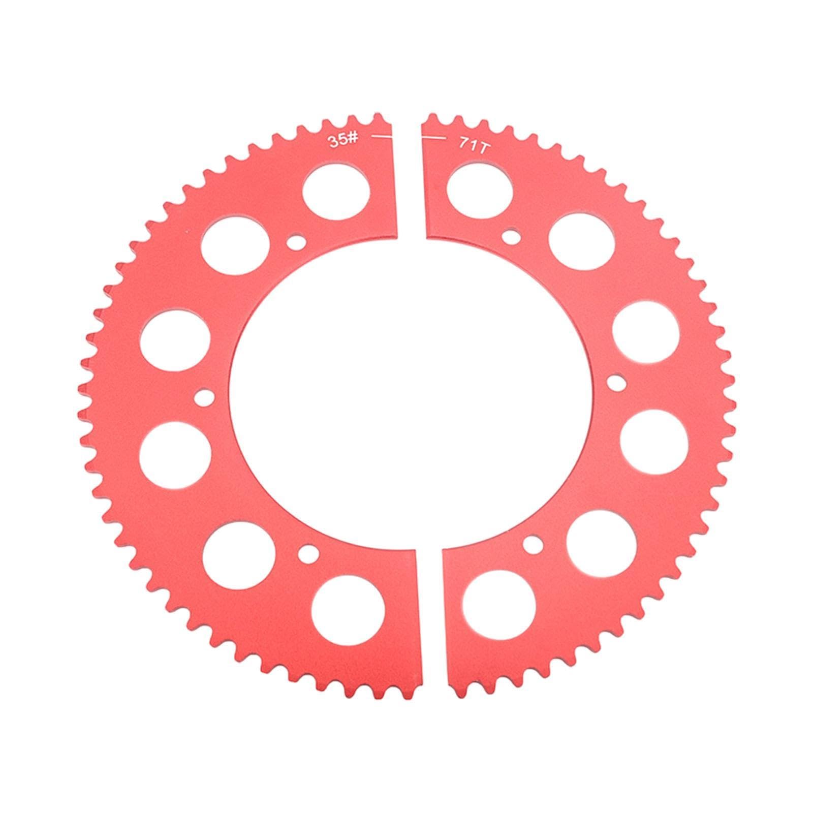 Piñón Dividido, Repuestos, Accesorio, Piñón de Cadena de Motocicleta