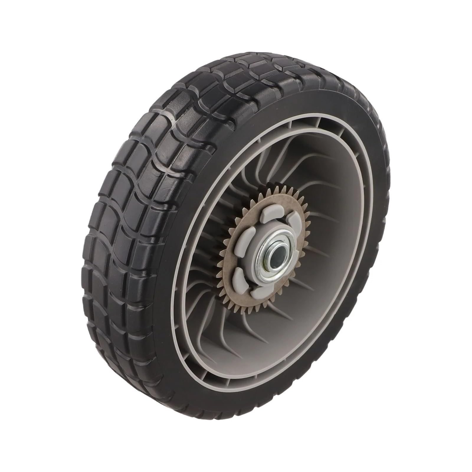 Ruedas para cortacesped, compatible con Honda, HRT216 HRR216 HRS216 | Diametro de 8 pulgadas, plastico y goma, HRZ216, HRR216 S3DA(Rear wheels)