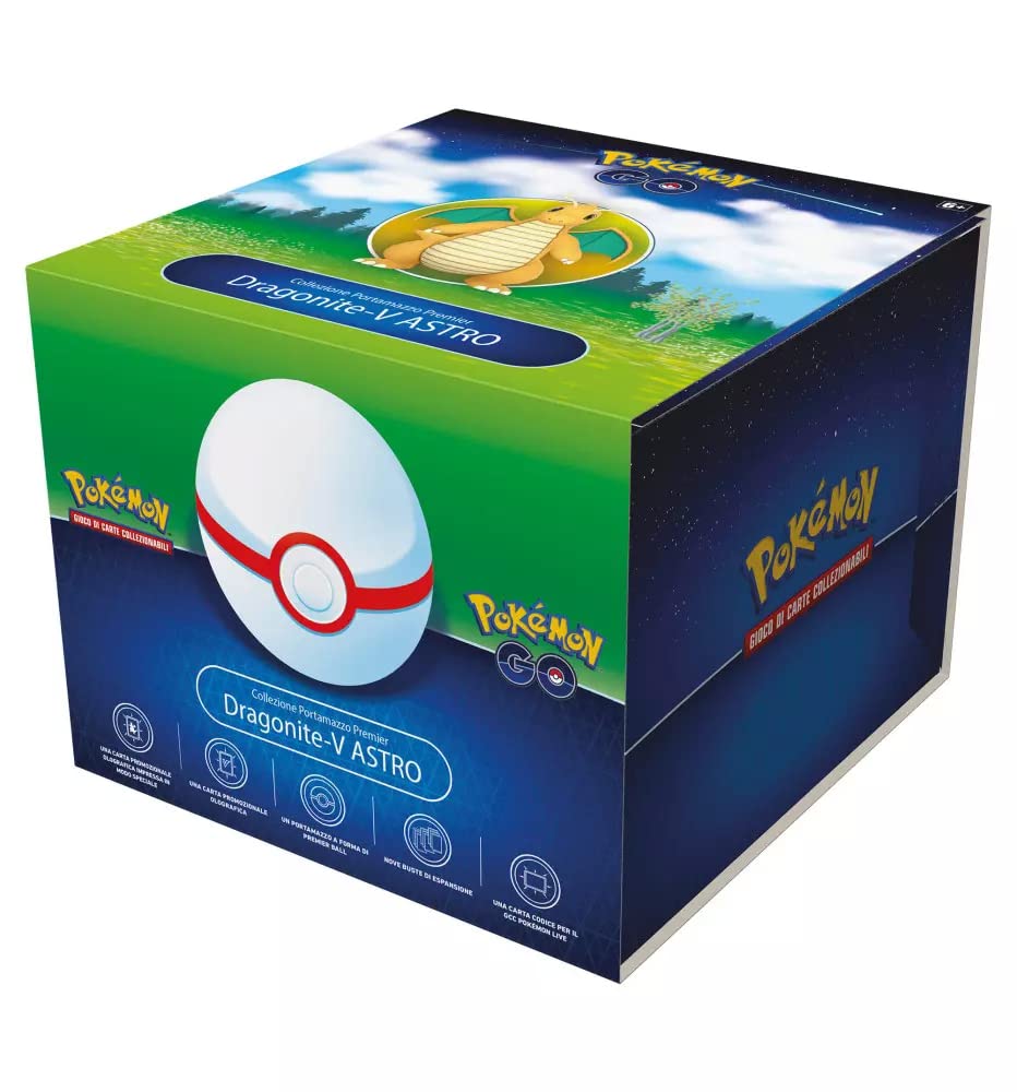 Pokemon Go Dragonite - V Astro 10.5 Collezione Premier
