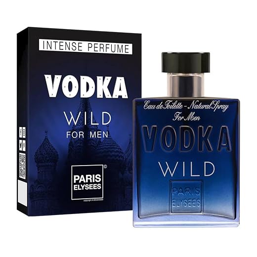 Perfume Importado Paris Elysees Eau De Toilette Masculino Vodka Wild 100ml