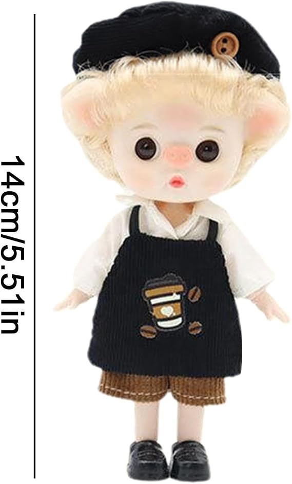 BJD Doll, Cute Anime BJD Doll | Anime Action Figure Dolls - Creative Toys, Art Figures, Desktop Decor, Collectible Toys for Kids and Adults