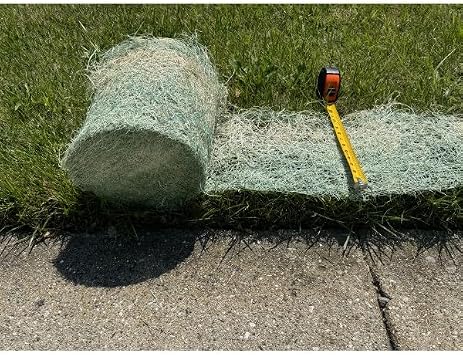 Farm Plastic Supply - Erosion Control Edging Roll - 1 x 112.5 - Green Erosion Control Blanket Landscape Roll, Erosion Control Blanket, Grass Pro, Landscaping Roll 5 Pack