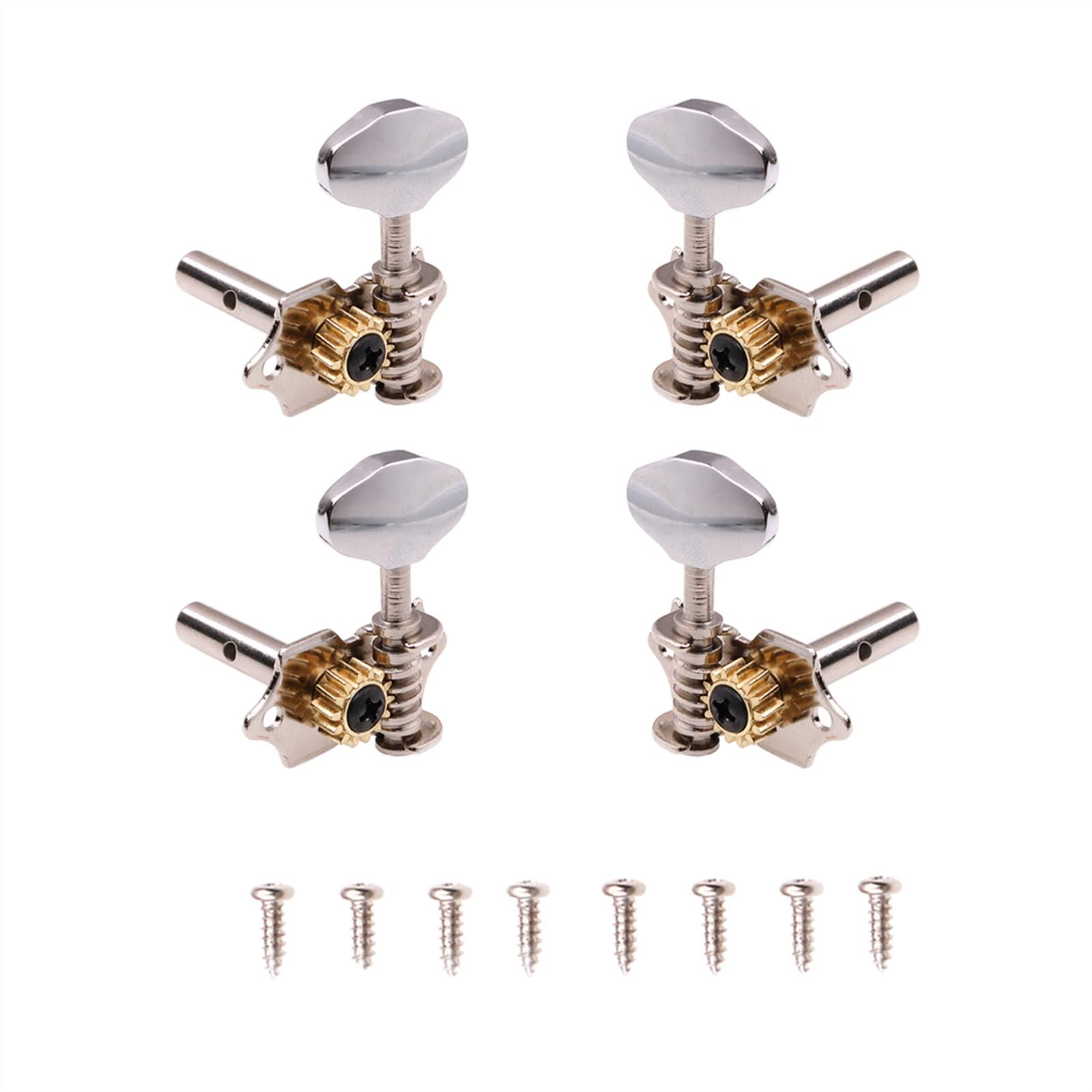 Meccanico accordatore 1 Set Ukulele String Tuning Pygs Sintonizzatori Per Ukulele Uke Chitarra Con Viti