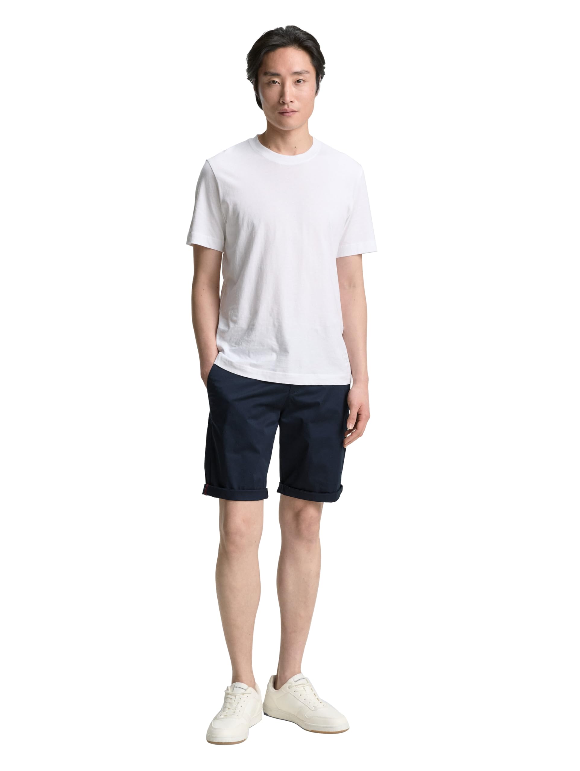 TOM TAILOR Herren Lightweight Regular Chino Shorts