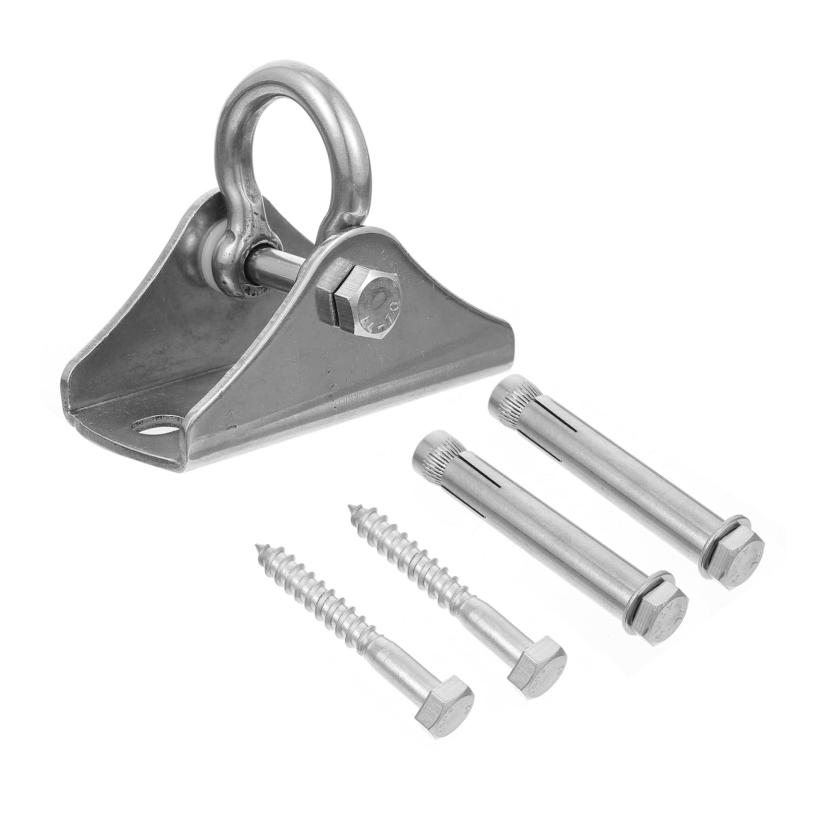 Happyyami Ceiling Bracket Holder Swing Fixing Hanger Stainless Steel Hammock Hanger Heavy Duty Hooks Easy to Install