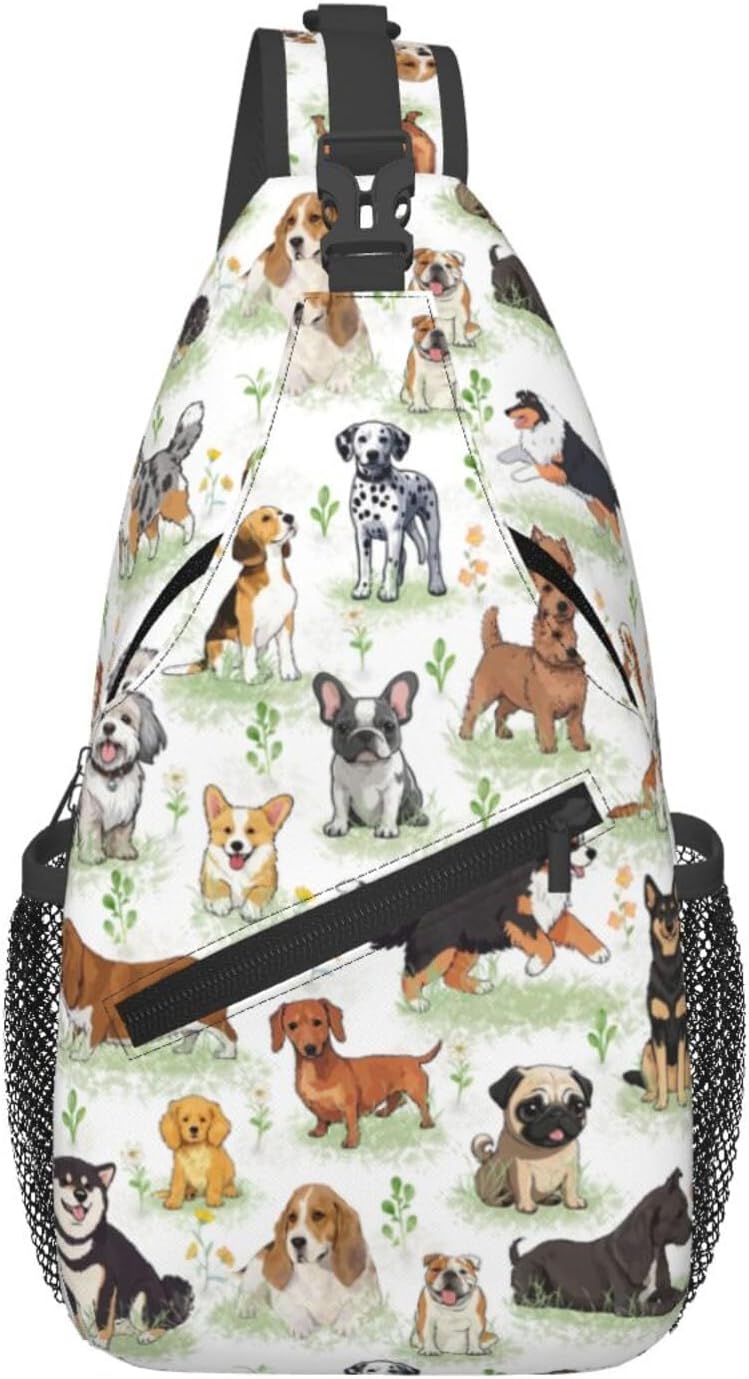 Adjustable Sling Daypack: Versatile Crossbody Bag for Hiking & Travel Adjustable Sling Daypack: Versatile Crossbody Bag for Hiking & Travel