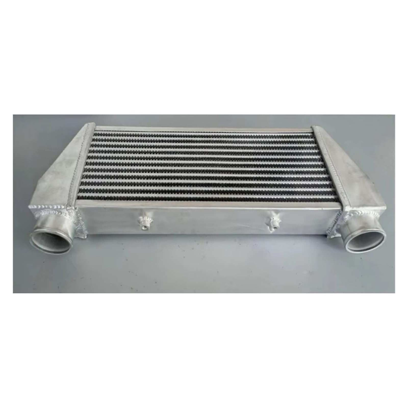 ZESTAW SAMOCHODU TURBO BOOST MOCOWANIE PRZEDNIE FMIC 2.5" 63mm UNIWERSALNY Aluminiowy INTERCOOLER Intercooler do turbiny samochodowy