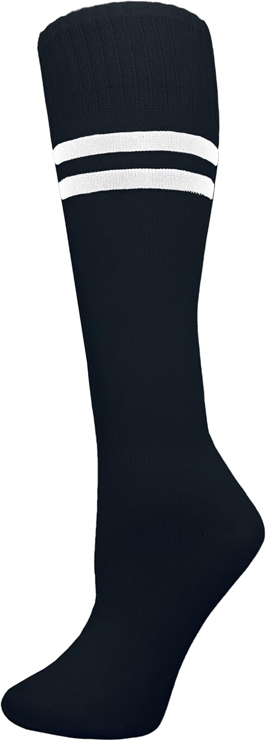 Winterlace Soccer Socks 6-Pairs Mens Womens Knee High Striped Athletic Sports Softball Baseball Pack - Image 4