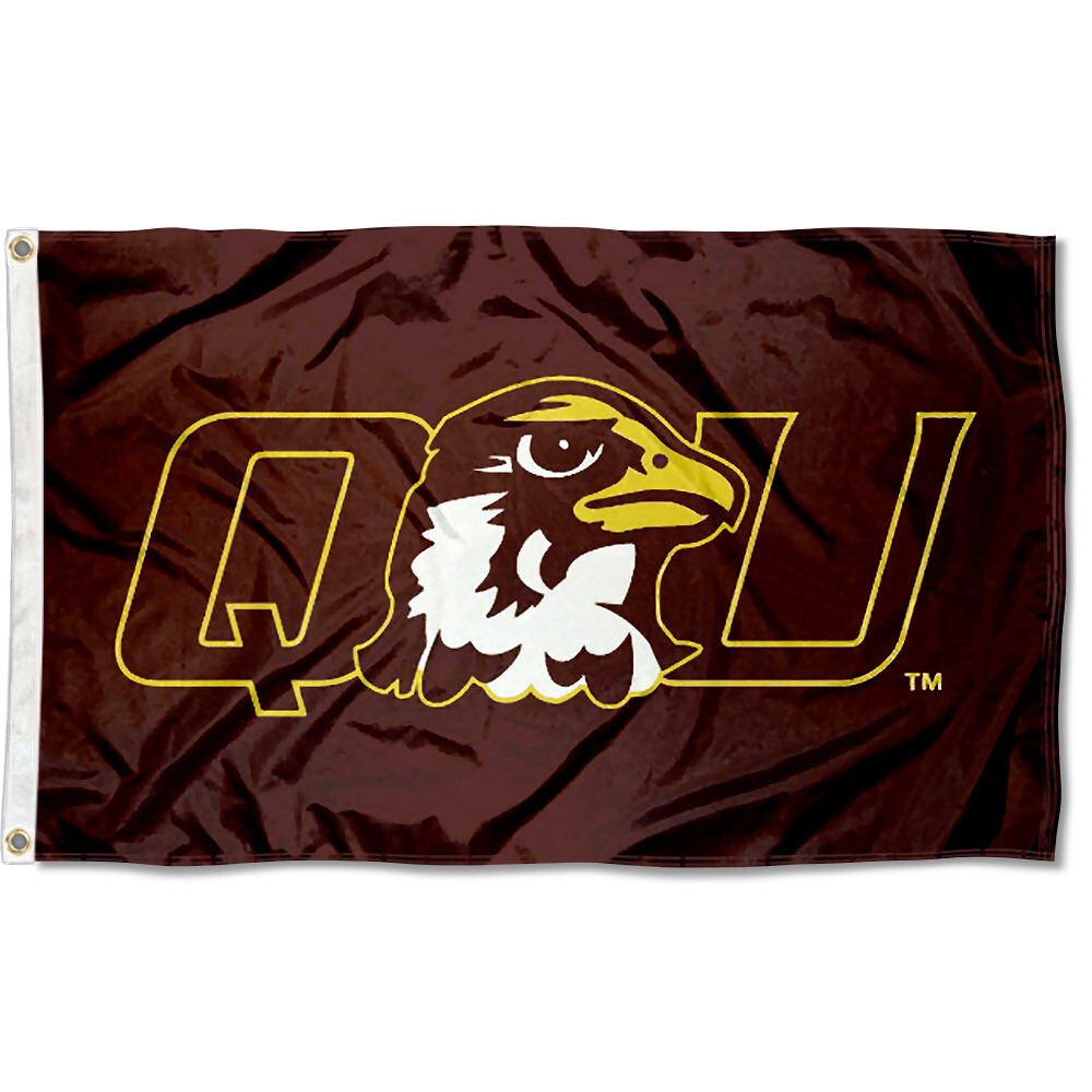 QU Hawks College Flag