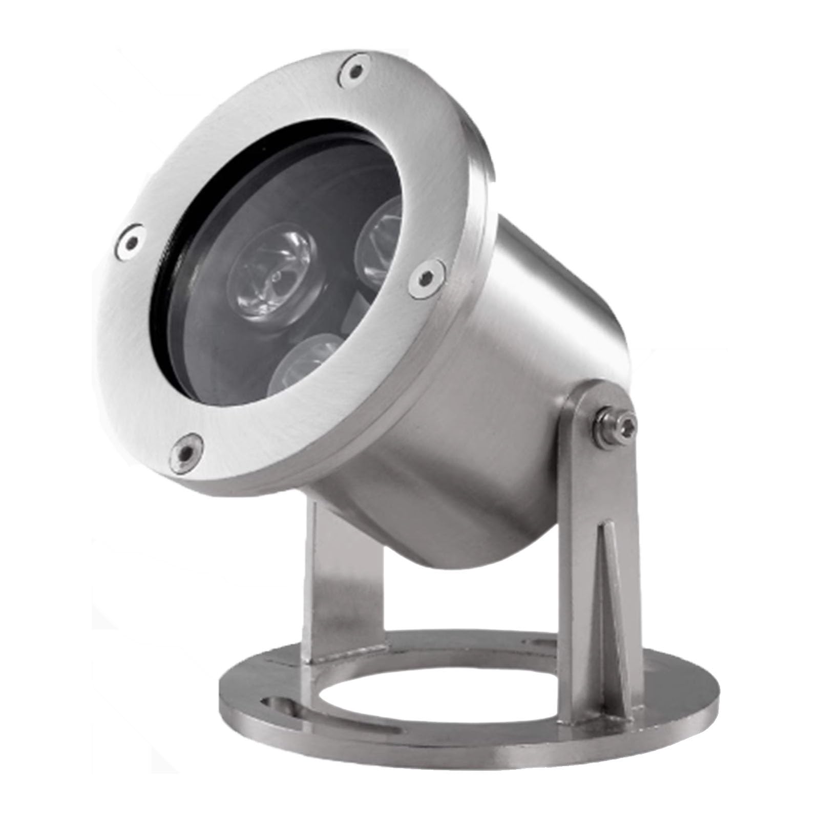 RGB Faretti Piscina - Faretto Subacquei, Luci Per Fontane A LED In Acciaio Inossidabile Da 12/24V, Faretti Per Laghetti Per Pesci Impermeabili IP68, Luci Paesaggistiche Colorate Per Acquari(Blue,3W(12