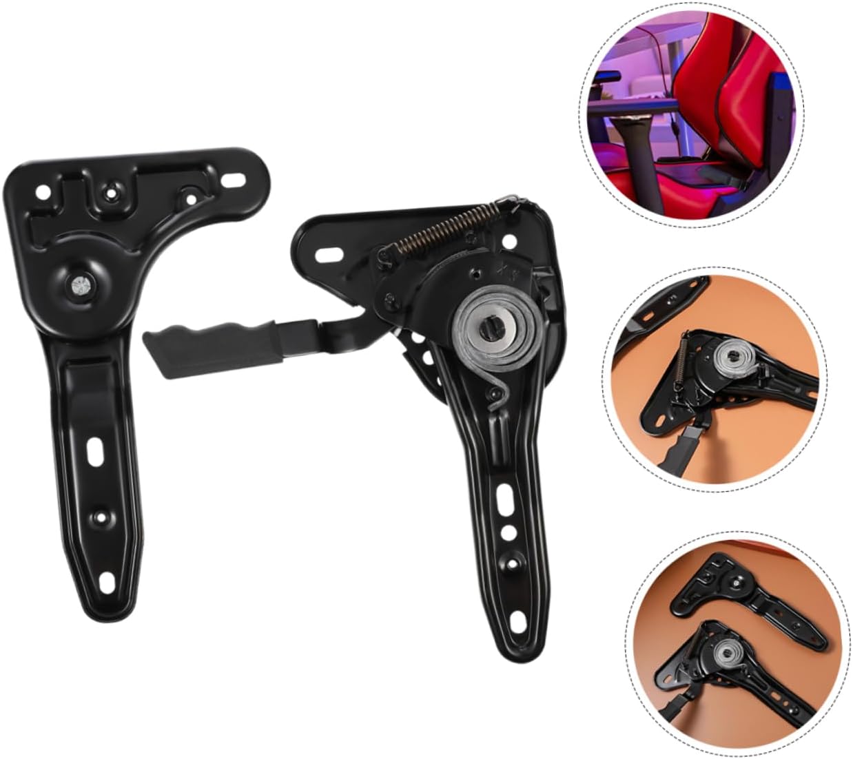 Gaming Chair Angle Adjuster Seat Back Recliner Tuner Replacement for Office Chairs Ergonomic Comfort Enhancer for Gaming and Work Sessions