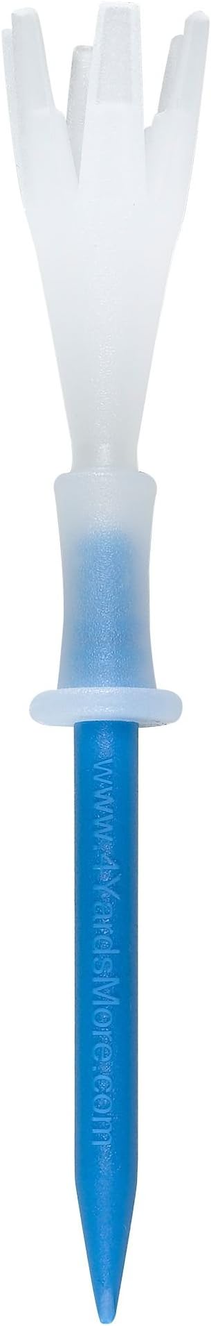 4 Yards More Golf Tee, 3 1/4 Inch, Blue, 4 Count (Pack of 1)