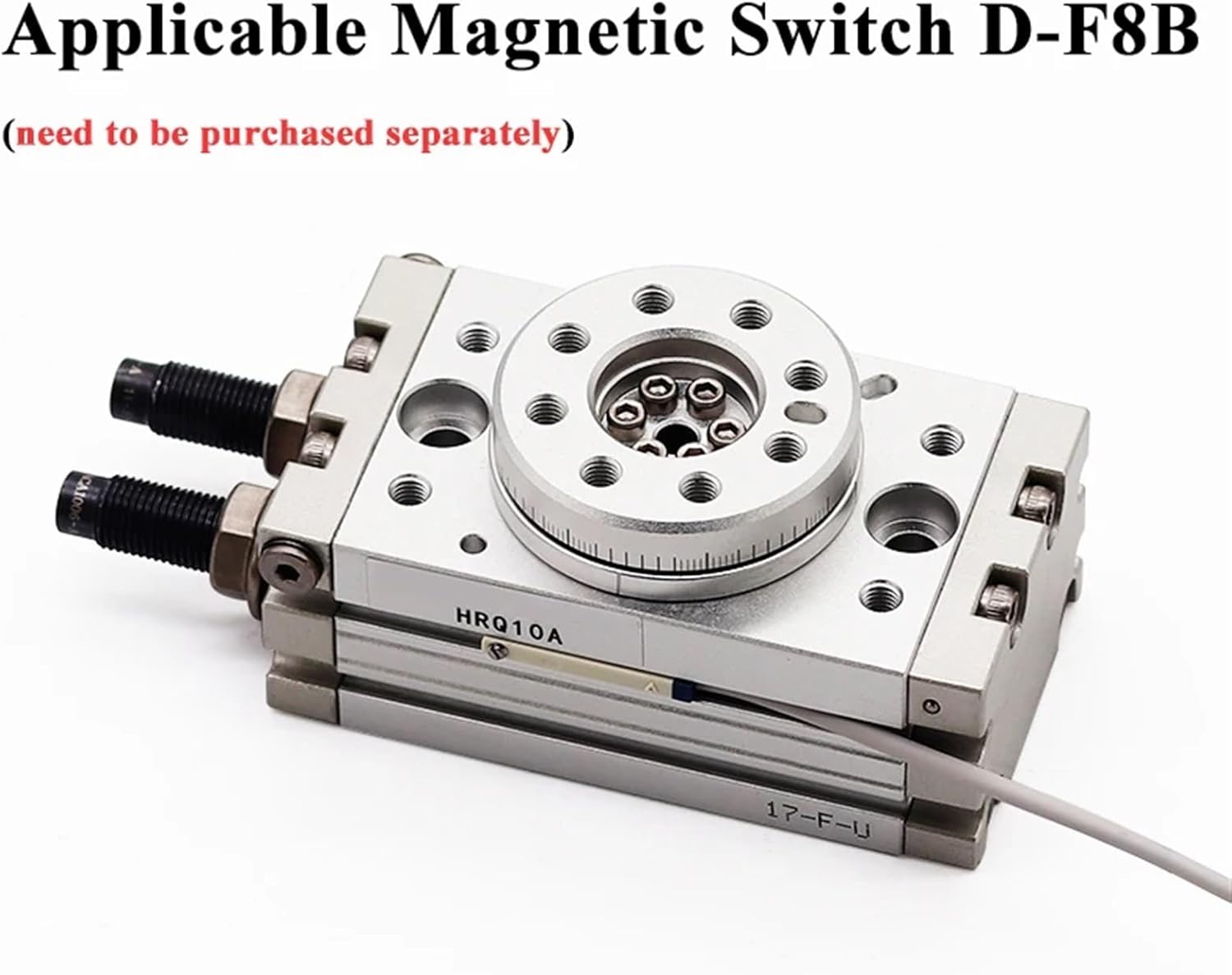Small Rotary Table Air Pneumatic Cylinder HRQ10/HRQ20/30/50A/70/100A(Hrq30a)