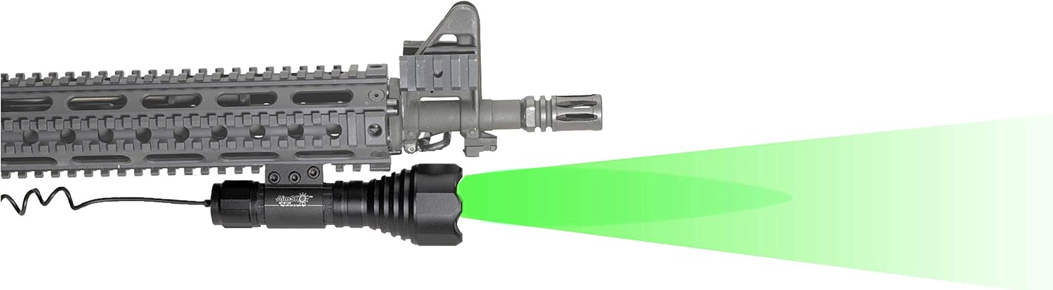 870-Lumen Night Scout Green LED Light