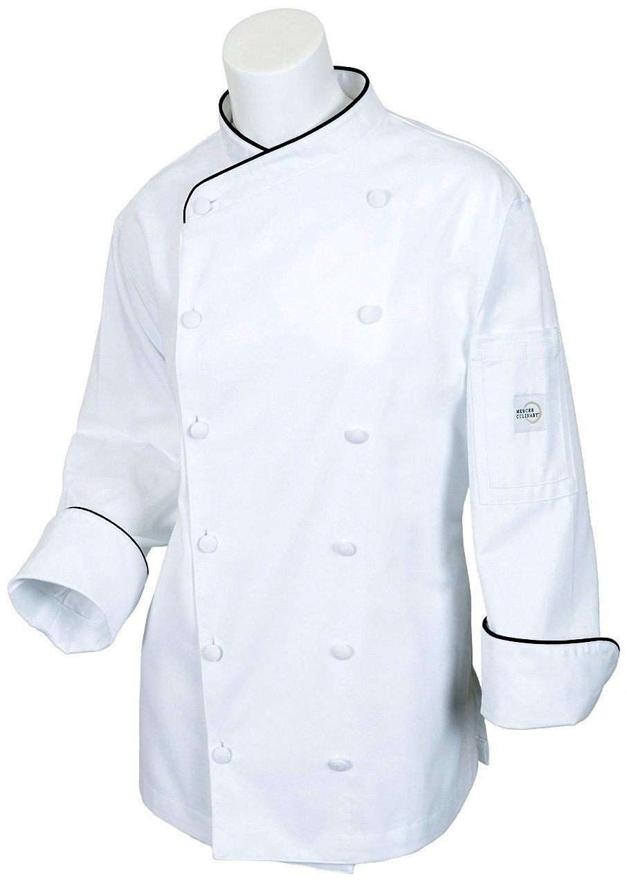 MixStuff Men's White Full Sleeves Large Chef Coat's (Chef Jacket)-picture-37