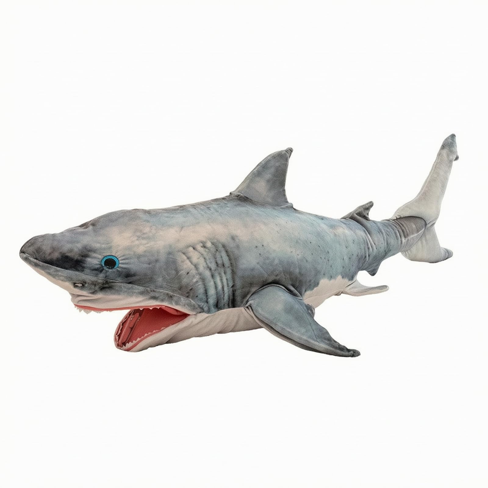 Peluche con Bocca Aperta Soffice a Forma di Decorativo per Area di Gioco, Tema Marino, 130CM, Peluche