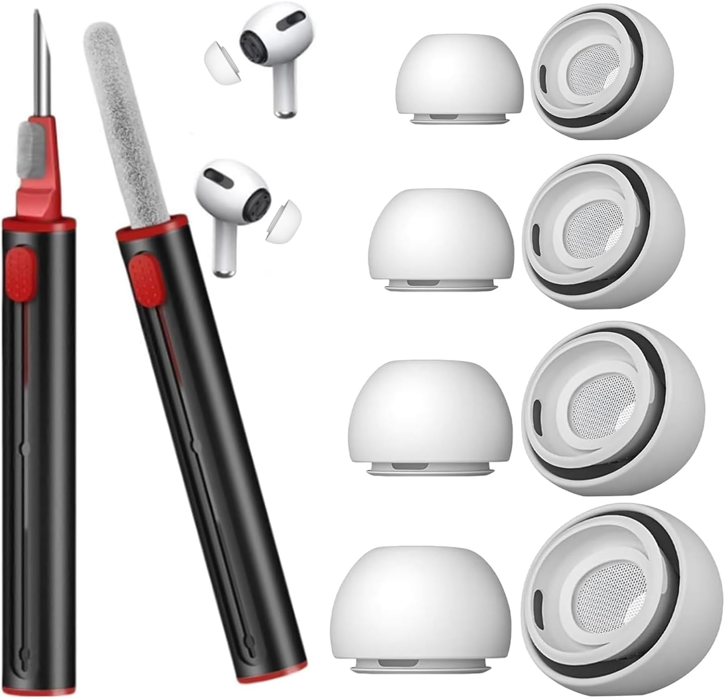 AirPodsPro イヤーチップ付き AirPods Pro用イヤーチップ・イヤーピースのおすすめ人気