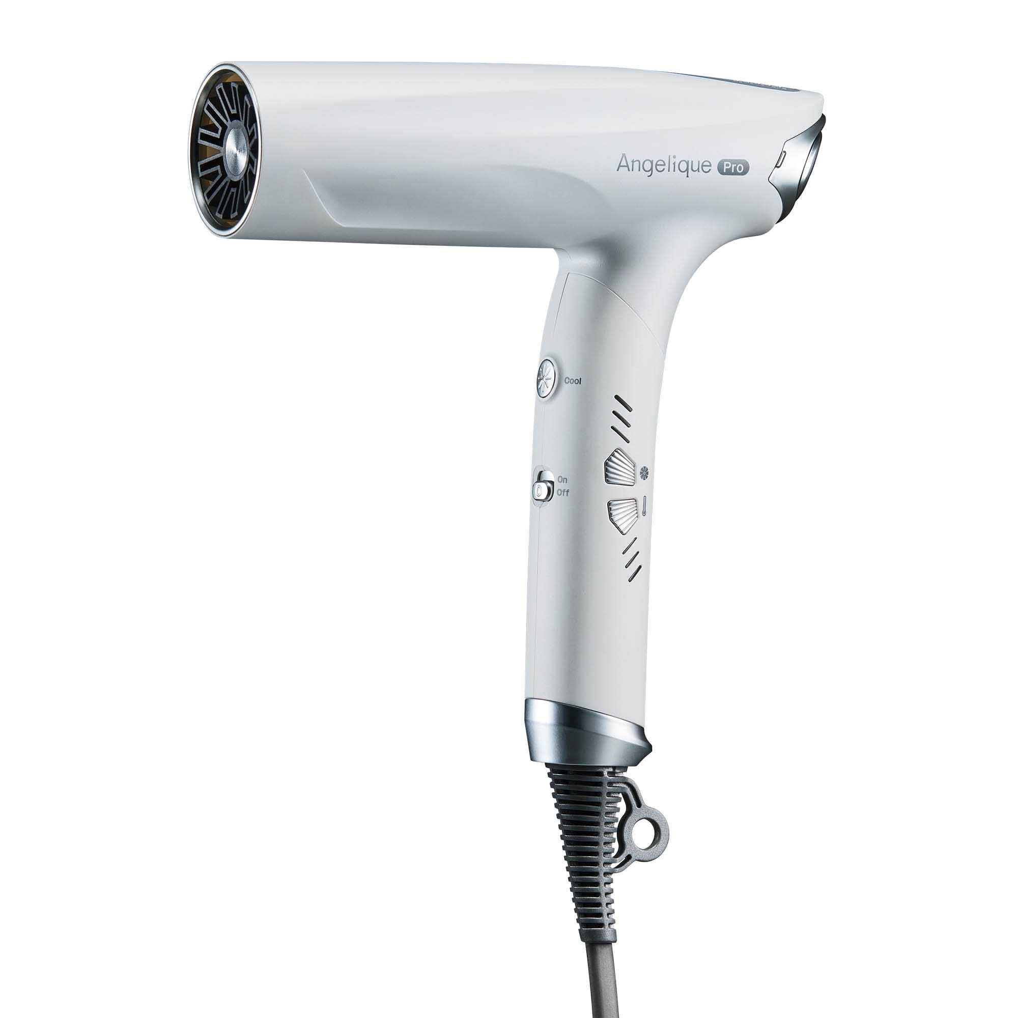 Amazon | Angelique Pro プロフェッショナルヘアドライヤー ホワイト