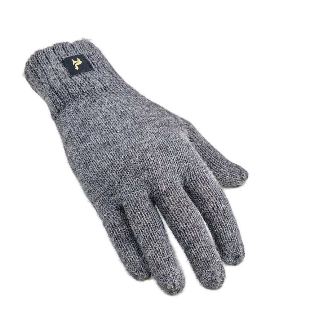 100% Alpaka Wolle Strickhandschuhe für Herren und Damen – Warme, Weiche & Atmungsaktive Zopfmuster Handschuhe, Nachhaltig für Kalte Tage