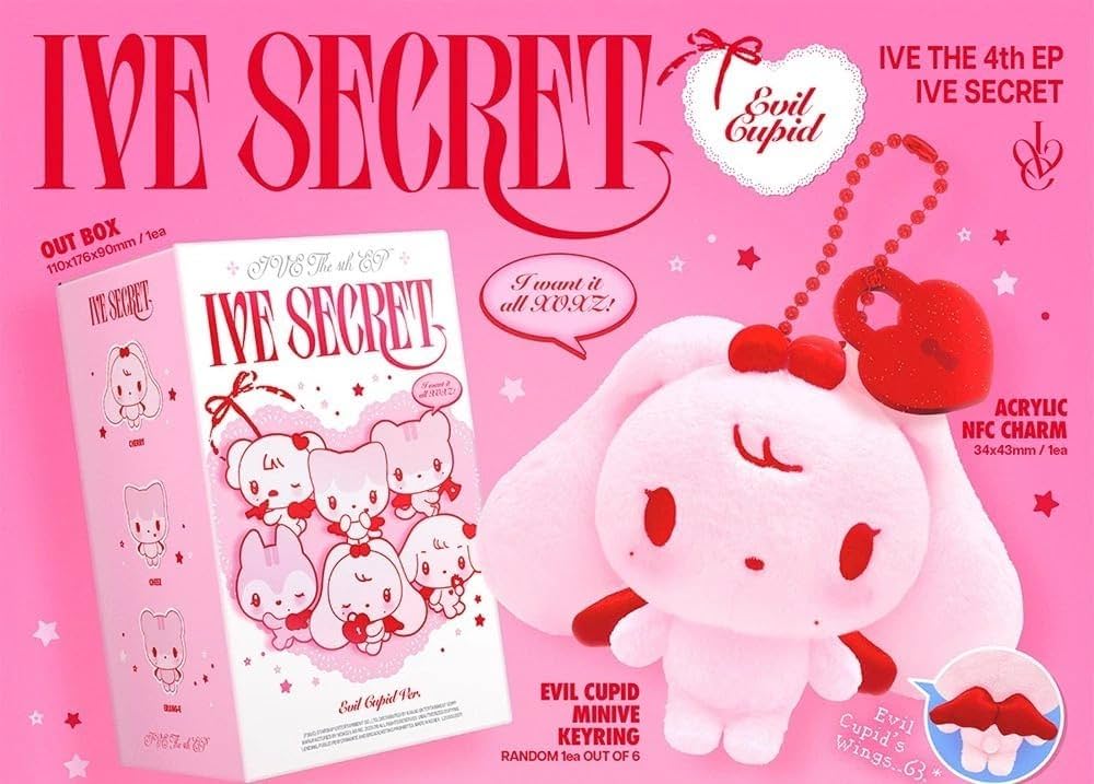 IVE, IVE, IVE - (EVIL CUPID Ver.) IVE IVE SECRET 4th EP