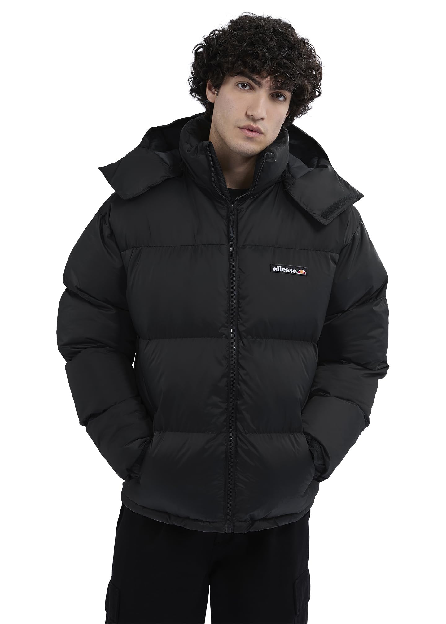 ellesse Monterosa Padded Jacket Black LGE