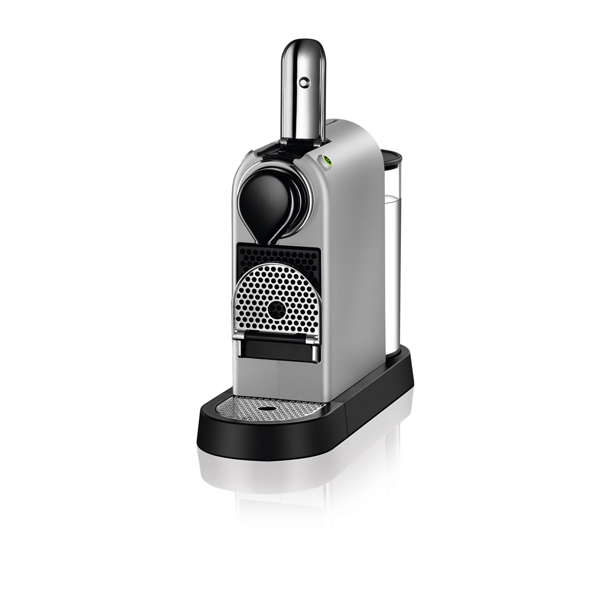 Krups Nespresso Citiz - Cafetera de cápsulas, 19 bares, Compacta y elegante, Thermoblock, Limpieza fácil, Función automática, Modo Eco, Incluye kit bienvenida, Plata, XN741B10 | Compacta y elegante, Thermoblock, Limpieza fácil, Función automática, Incluye
