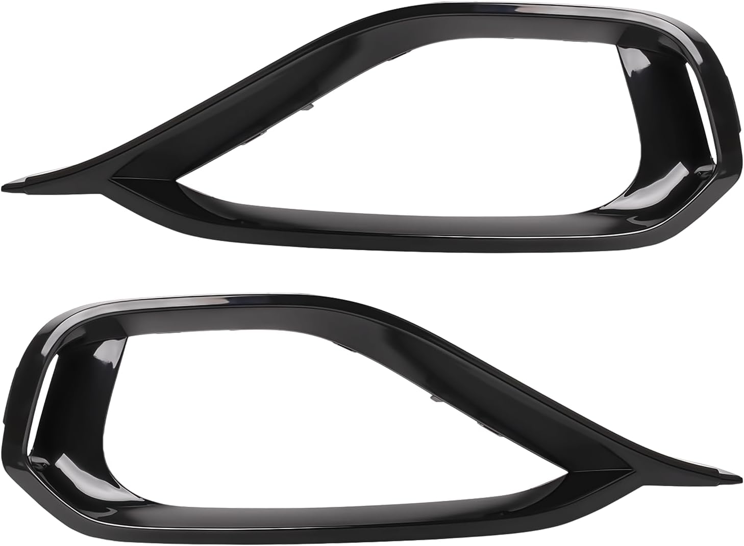 2 Pcs Front Fog Light Trim Bezel Fit For BMW 428i 430i 435i 440i xDrive Sport Line Gran Coupe F32 F33 F36 2014-2020 Left and Right Bumper Lower Lamp Cover Replaces 51117294840 51117294839