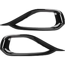 2 Pcs Front Bumper Fog Light Trim Cover Bezel Fit For BMW 428i 430i 435i 440i F32 F33 2014-2020 Left & Right Bumper Trim Grille Replaces 51117294839 51117294840