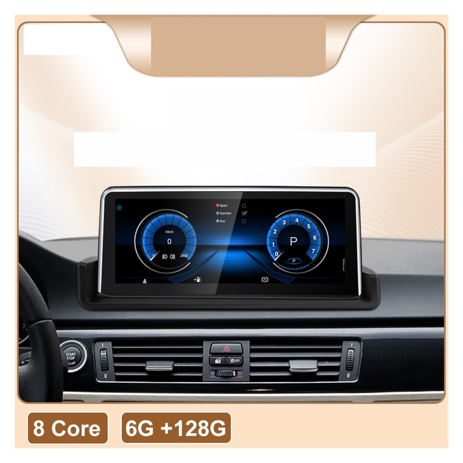 Navigatore Satellitare Multimedia Auto Video Player Navigazione GPS(RHD 6G 128G)
