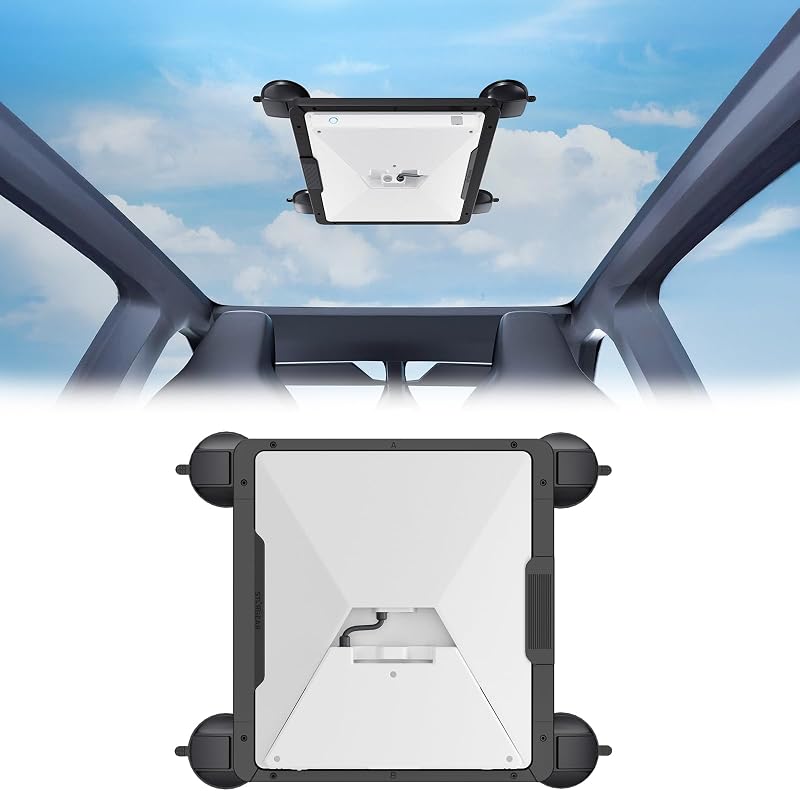 Starlink Mini Mount, Starlink Mini Suction Cup Mount with Quick-Release Design, Strong & Secure Satellite Dish Mounting Kit Starlink Mini Accessories for Cars/RV/Boats/Sunroof/Windows/Glass