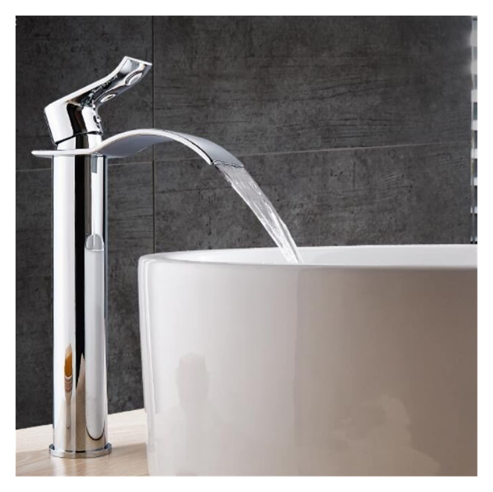Robinet de salle de bain mitigeur laiton eau chaude froide pour évier et vasque