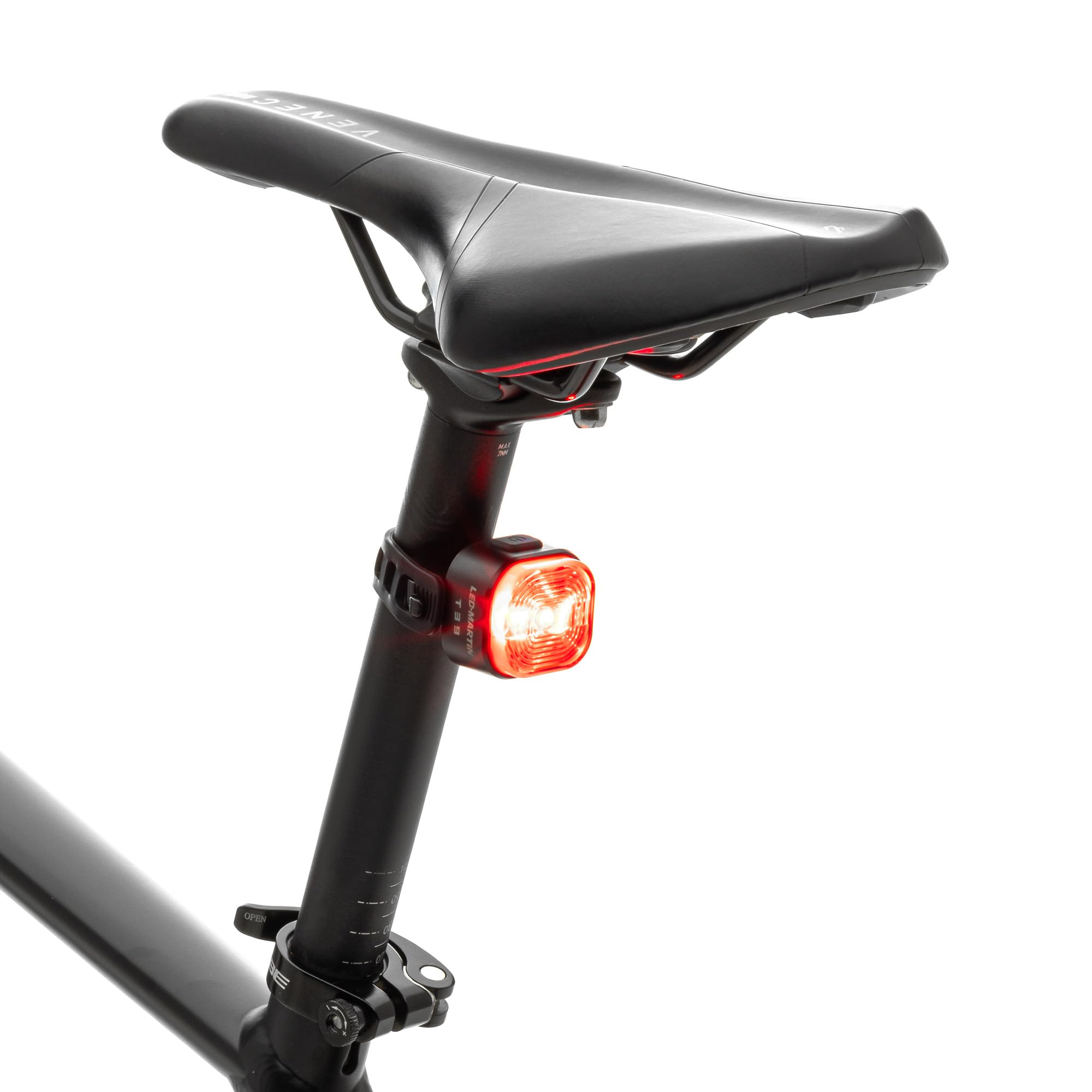 LED-MARTIN® Zestaw świateł rowerowych PROLITE | Diamond, maks. jasność, oświetlenie rowerowe LED, ładowane przez USB, wodoszczelne światła rowerowe, przednie światło tylne, zestaw świateł rowerowych