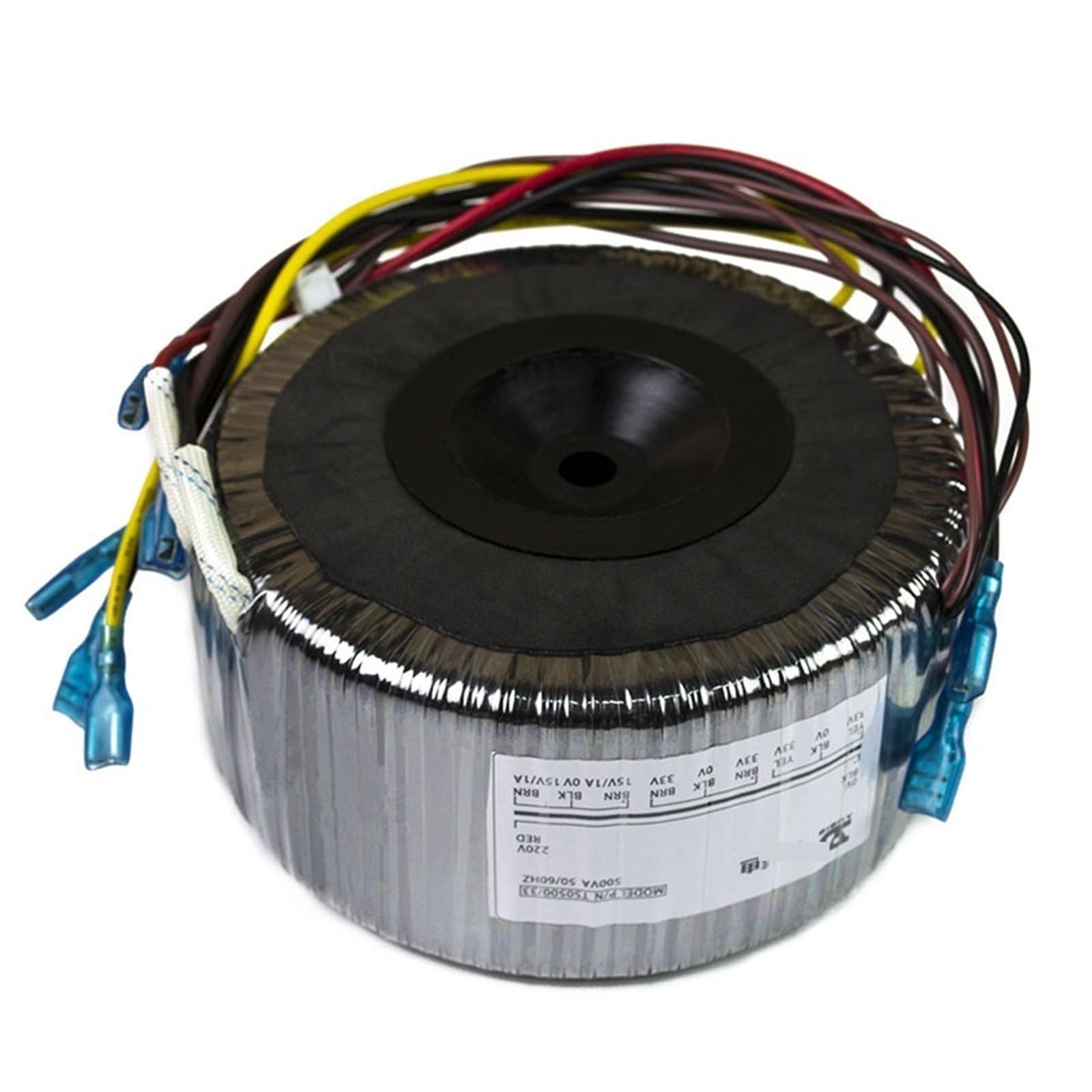 Transformateur toroïdal 500W 230V avec sorties multiples double 33V et 15V - 5