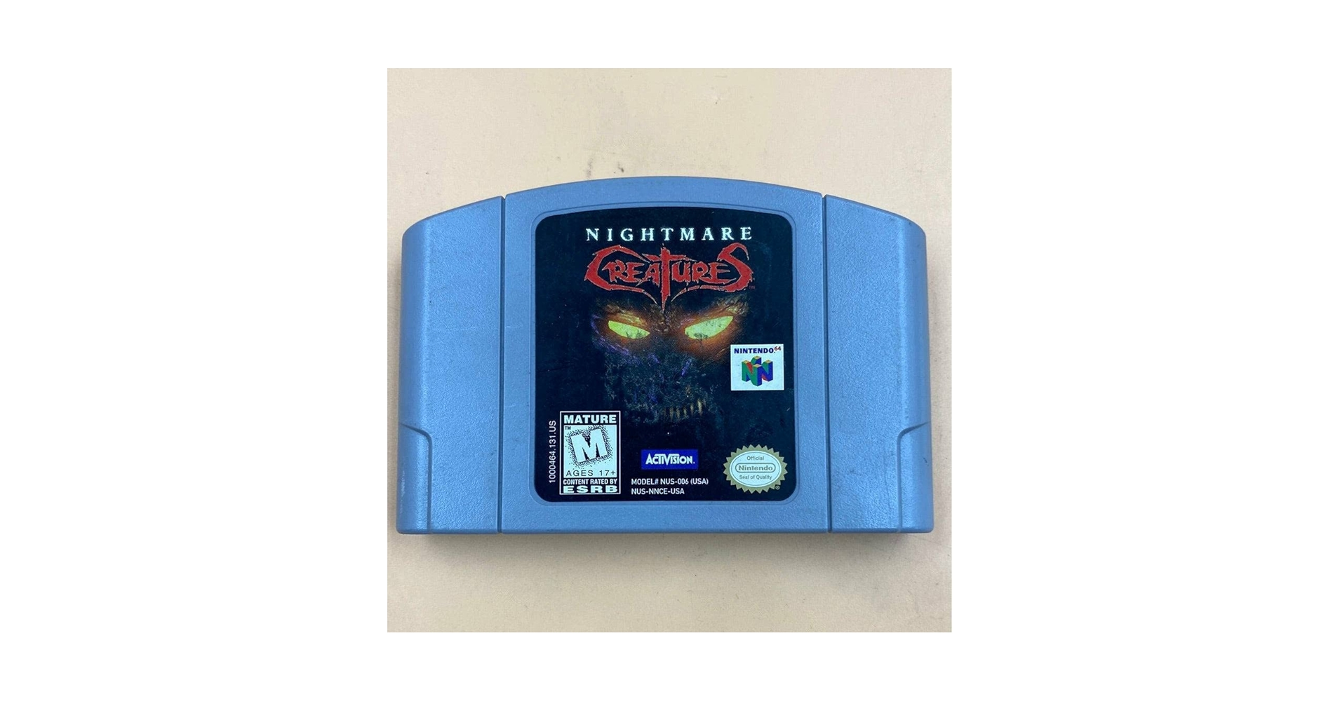 Nightmare Creatures【中古美品・N64北米版】 Nightmare Creatures【中古美品・N64北米版】