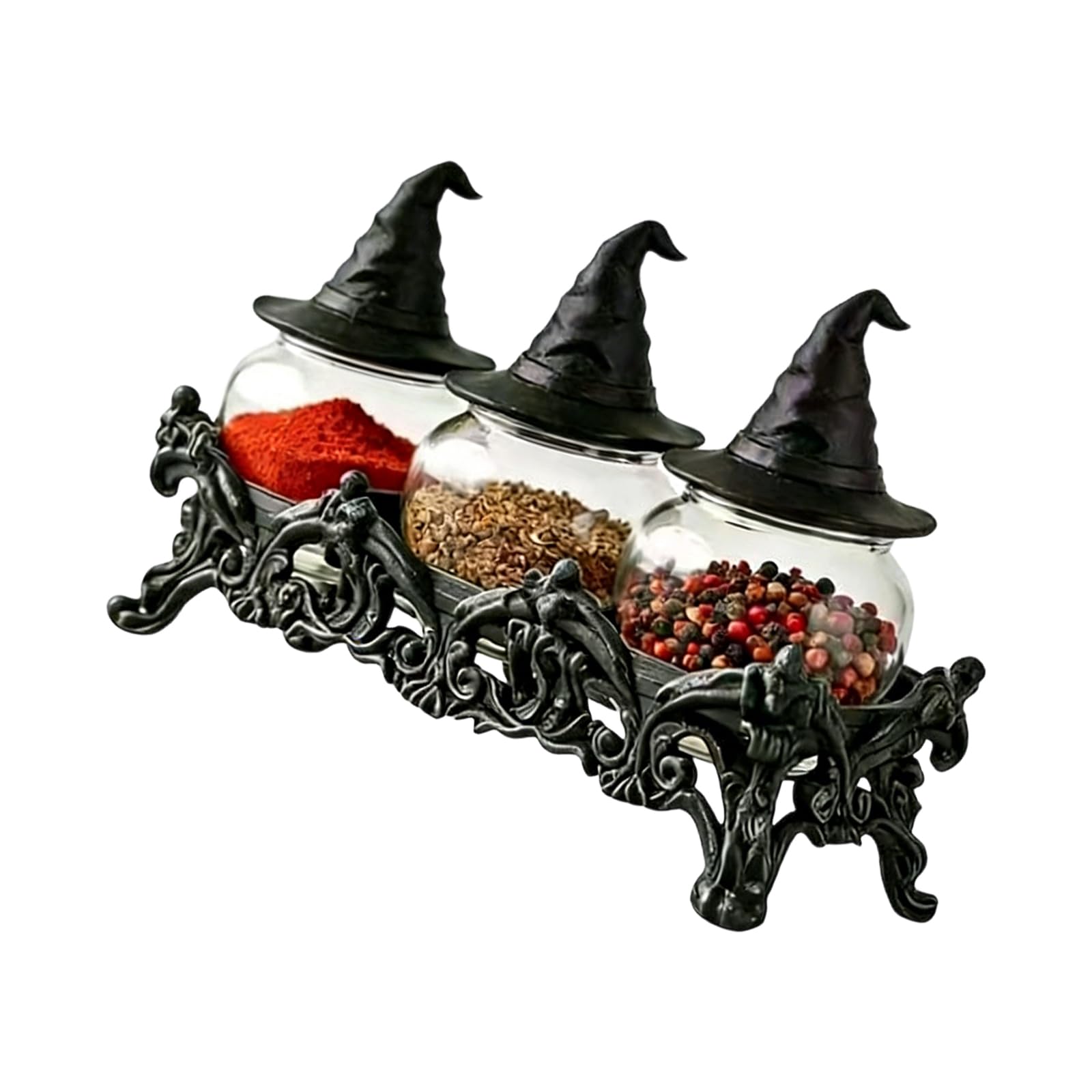 JSGHGDF Cartoon Themed Glass Condiment Jars Perfect for Kitchen Organization and Adding Flairs to Special Gatherings Theme Party Materials