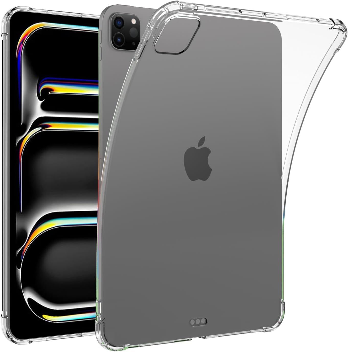 M.G.R.J® iPad Pro 13 inch M4 Case, Soft TPU Transparent Back Case Cover for Apple iPad Pro 13 inch M4 (7th Gen. 2024) (B0D8JLTQD8) Amazon Price History, Amazon Price Tracker