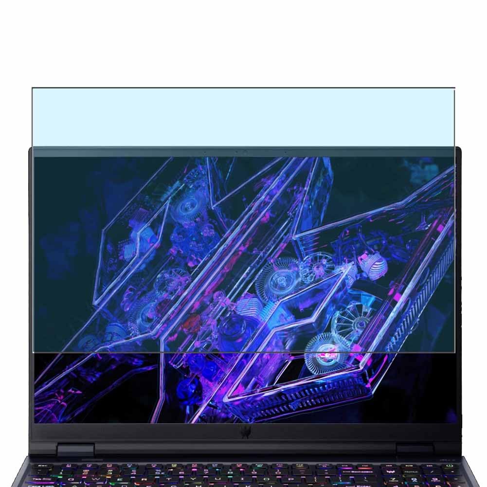 Puccy Lot De 2 Films Protecteurs D'écran Anti-lumière Bleue, Compatibles Avec Acer Predator Helios Neo 18 PHN18-71 18" Pour Ordinateur Portable ( Protection Non En Verre Trempé
