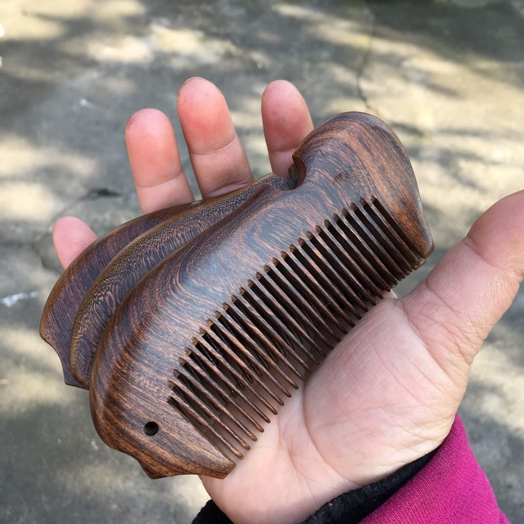 Haarkämme Holzkamm Kreatives Fisch-Styling Kann Die Kopfhaut Familie Männer Und Frauen Sind Geeignet Für Haarstyling Geschenke Haarbürste (A Einheitsgröße)
