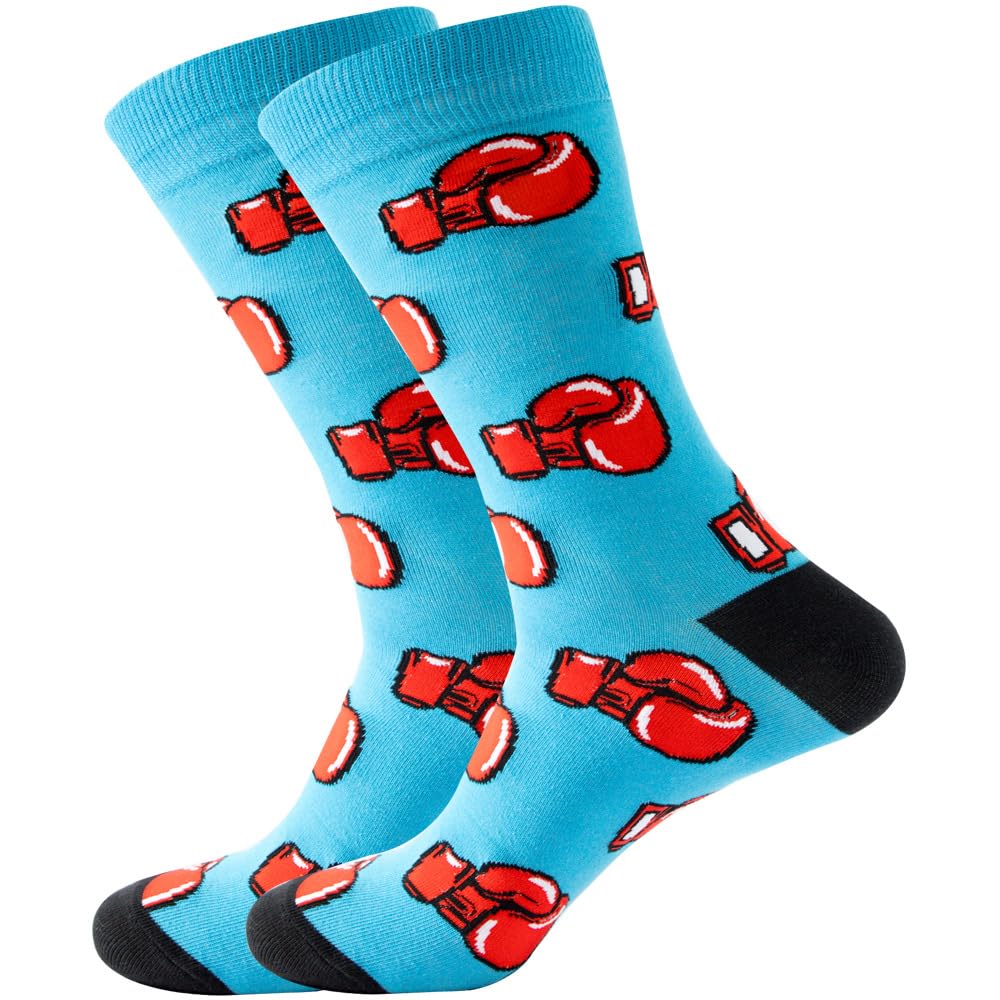 B&Q -  Soxxiez Unisex Adult SocksBlue Boxing