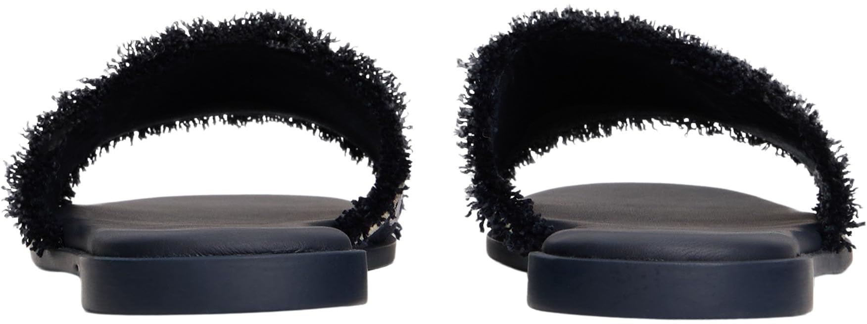 Tommy Hilfiger Sandalias Mujer Fringe Canvas Flat elegante