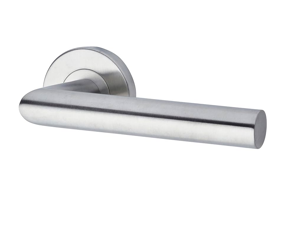Maniglia Yale A L - Acciaio Inox, Per Porte Interne Ed Esterne, Design Moderno - Foto 9