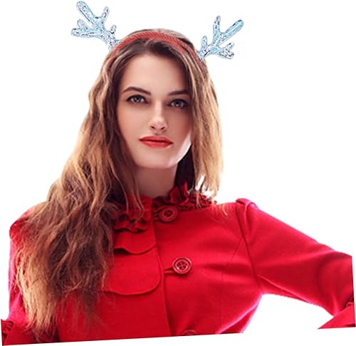 Miniatura 6 de COHEALI Diadema de joya, 9 piezas, molde de cornamenta, diadema con joyas, pinzas para el cabello para gelatinas, alce, molde de cuernos de resina,