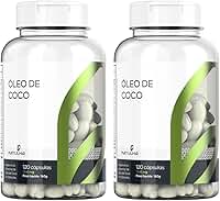 KIT 2X Óleo de Coco 1340mg 120 Cápsulas - Natulha