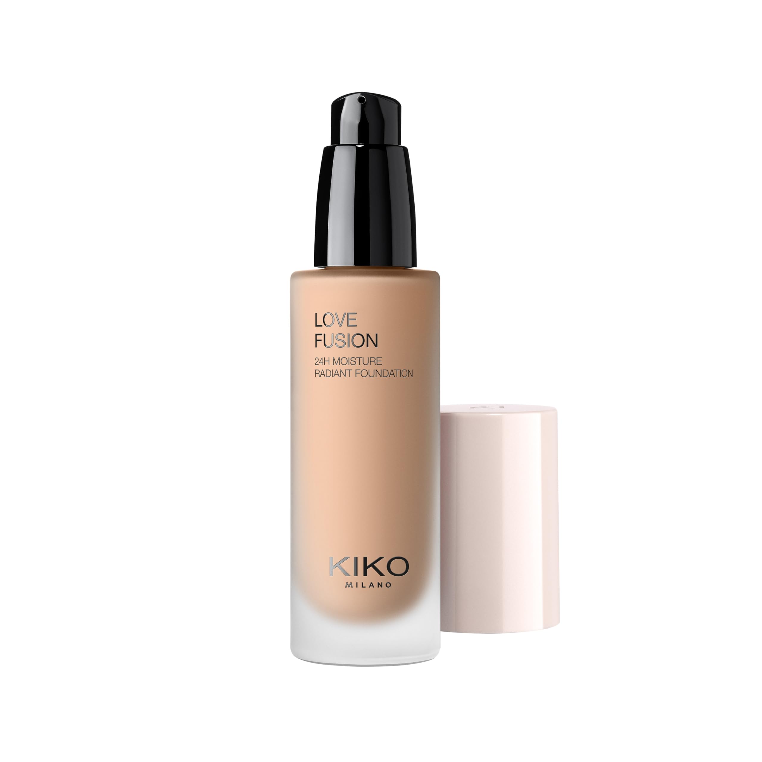 KIKO Milano Love Fusion 24H Moisture Radiant Foundation 5.5NR, Hydrating 16H Long-Lasting Foundation With Luminous Finish