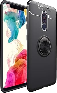 DAYNEW Funda para Xiaomi Pocophone F1,[Anti-Ca?da] 360 Grados rotaci?n
Anillo Stick tel?fono Soporte,Funci?n Kickstand Base magn?tica,para
Xiaomi Pocophone F1-Negro : Protectores de pantalla